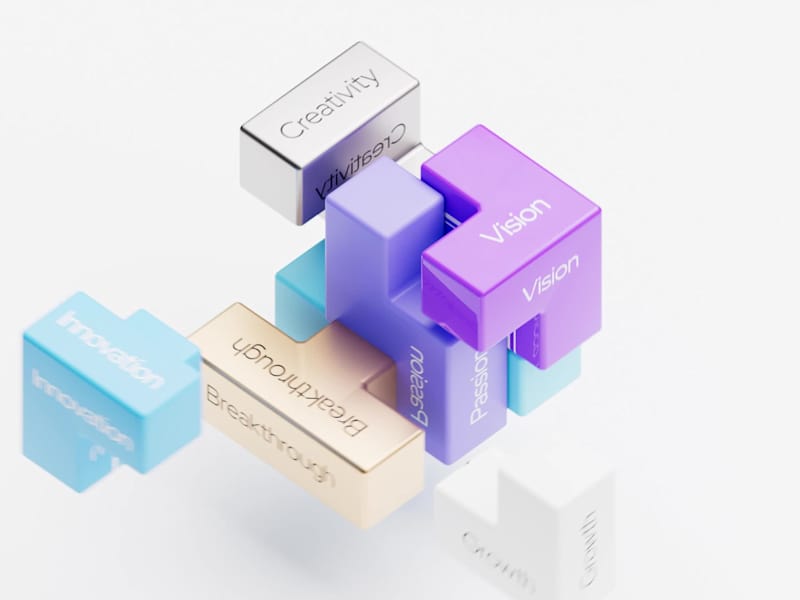 Cover image for Creativity, vision, breakthrough.
Tools used: Cinema4D,