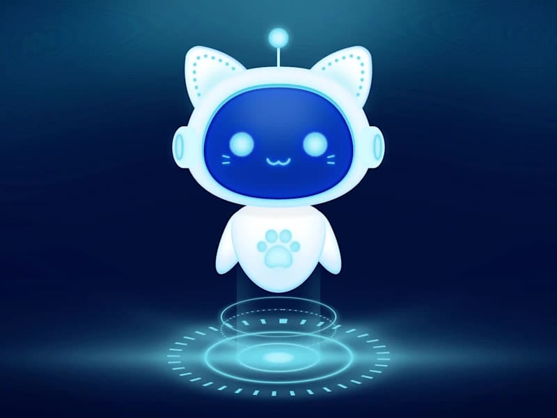 Cover image for Rive - AI Robot Mascot Animation