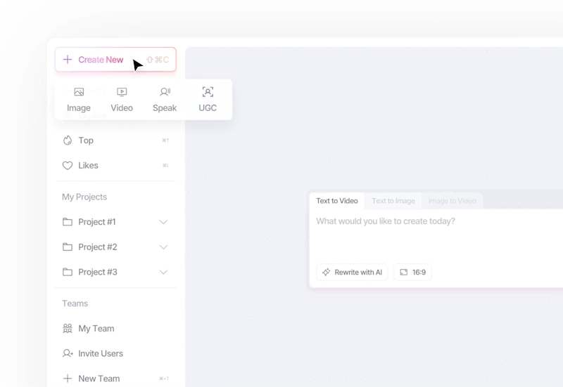 Cover image for Videksa’s Create New menu Popup.