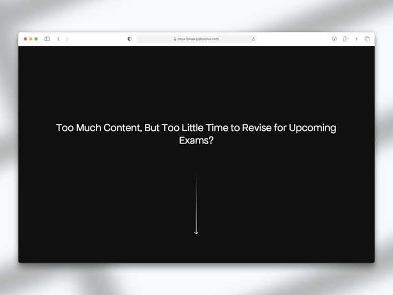 Cover image for Designed Modern Website for Just Score A
