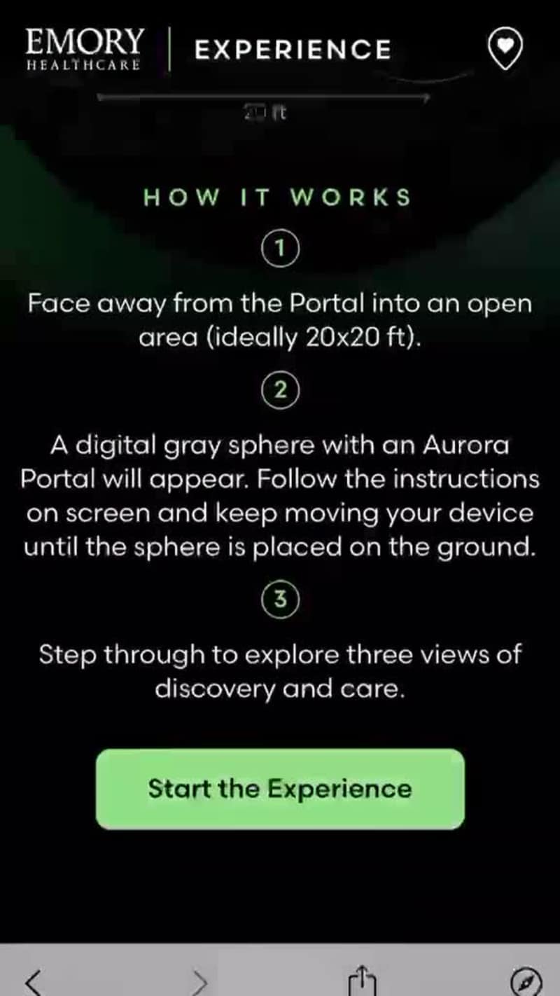 Cover image for For Emory Healthcare, I designed