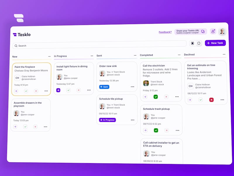 Cover image for Tasklo Responsive Web App