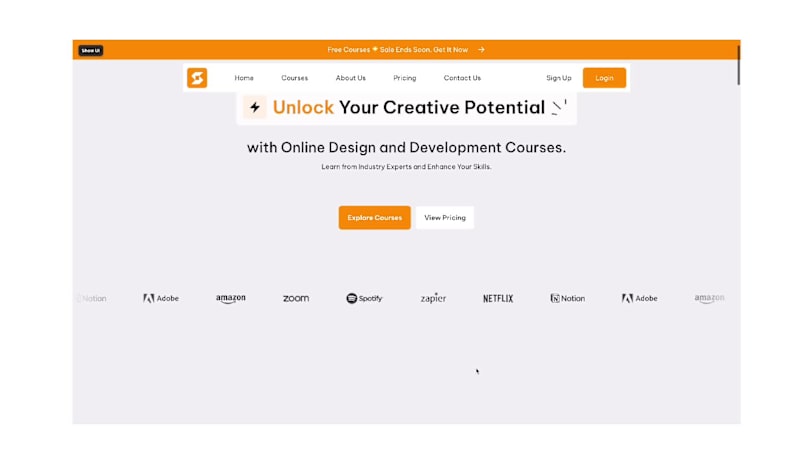 Cover image for Designed and developed this website entirely in Framer No co...