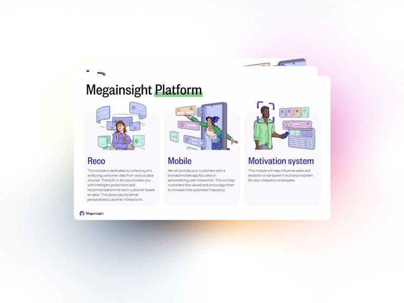 Cover image for Megainsight Platform Commercial Proposal Design