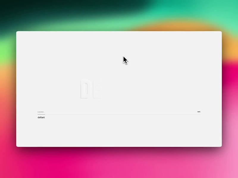 Cover image for A smooth, immersive interactions - Defiant