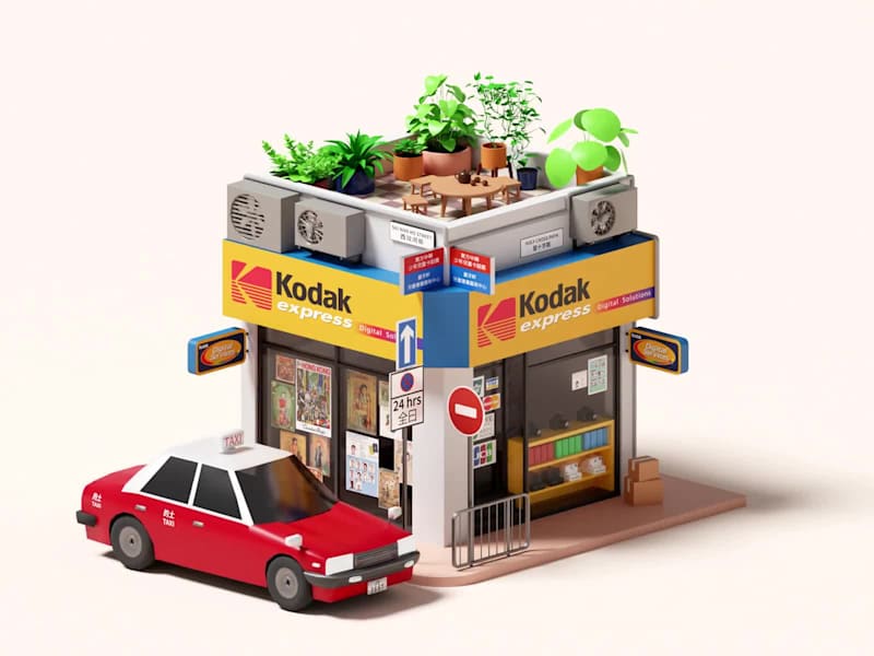 Cover image for The camera store in HongKong