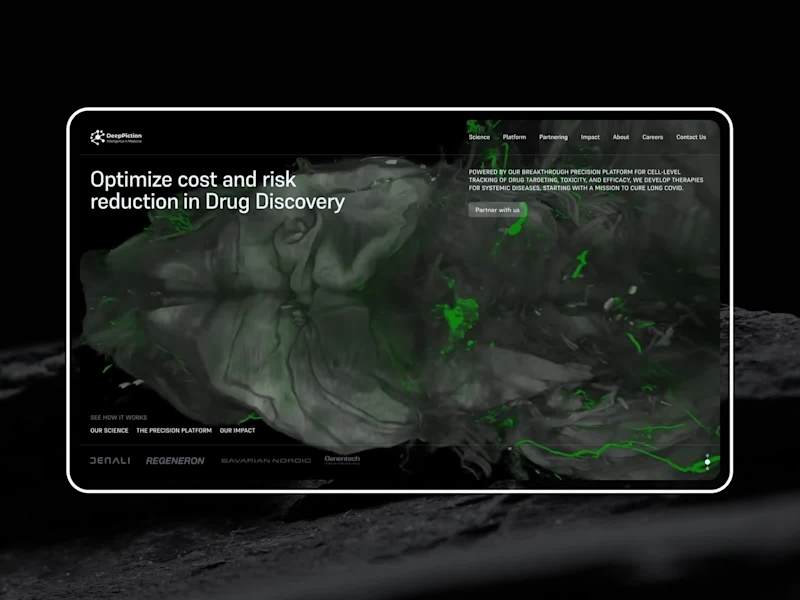 Cover image for Deep Piction is a biotechnology