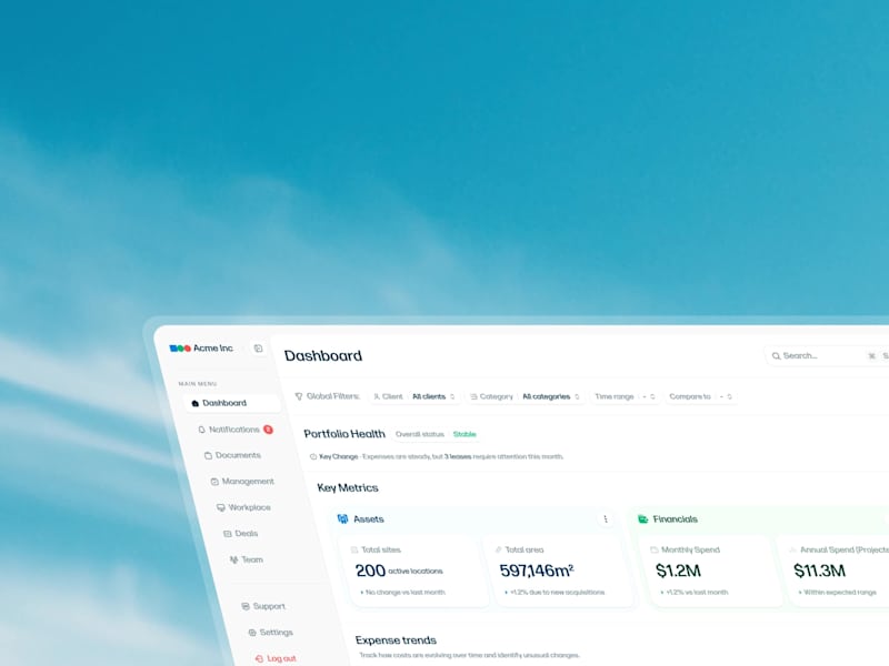 Cover image for Clean Asset Management Dashboard 🙂‍↕️
‍✅