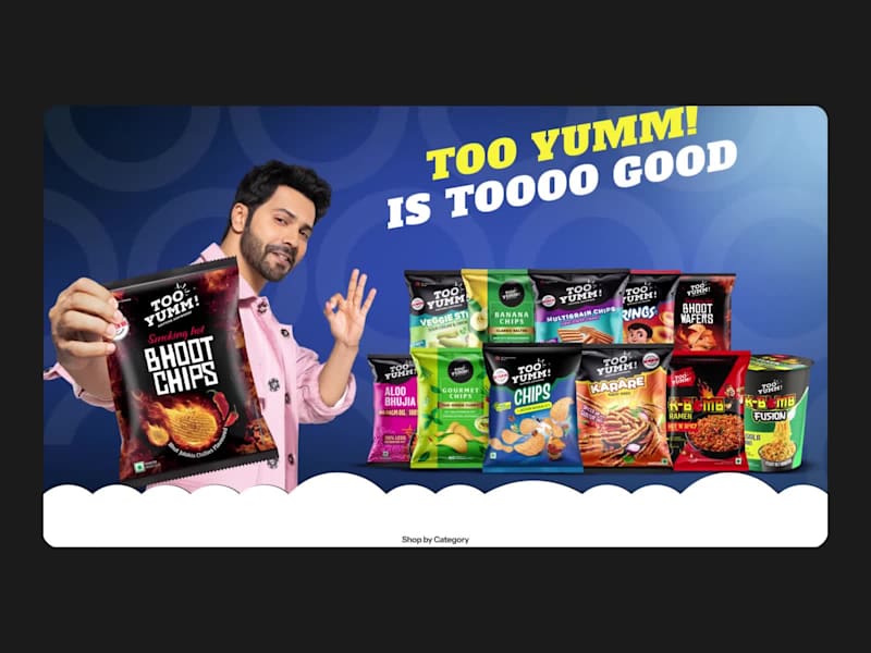 Cover image for Too Yumm is a conceptual website redesign focused on creatin...