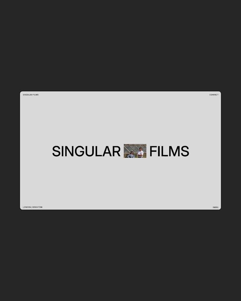Cover image for Singular Films