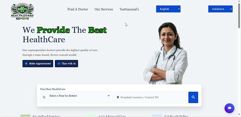 Cover image for Rural Healthcare AI System Development