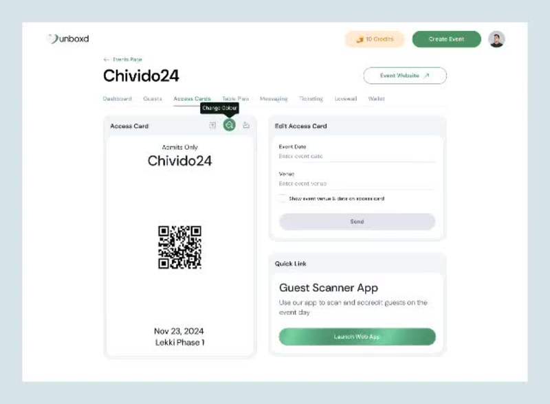 Cover image for Unboxd Event Management - Web App