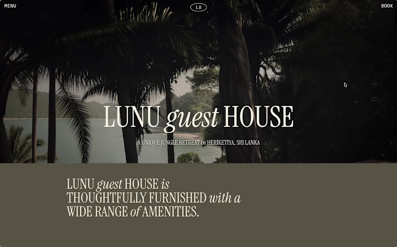Cover image for Discover LUNU: Premium Framer Template for Boutique Hotels