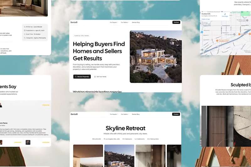Cover image for Benta — Real Estate Website