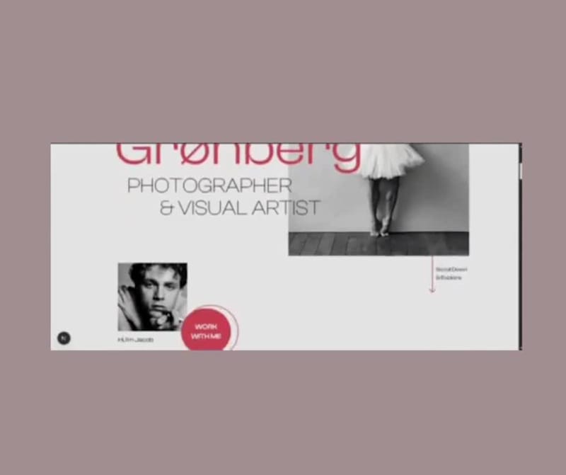 Cover image for Portfolio Website for Jacob Gronberg