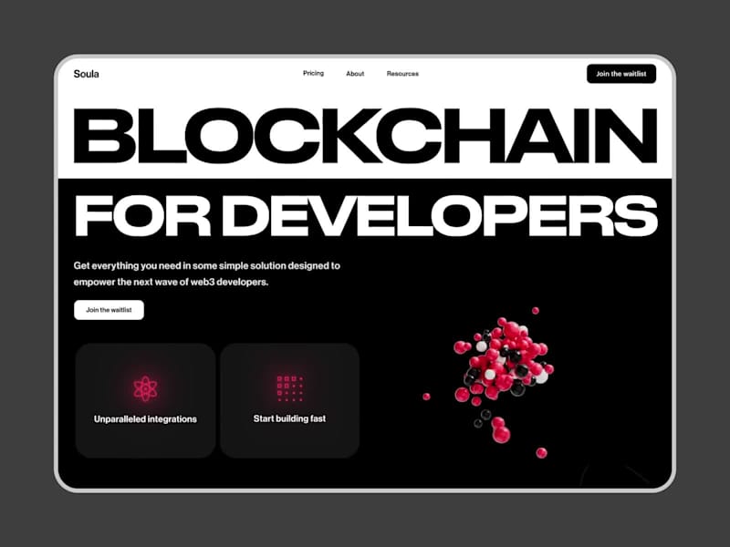 Cover image for Blockchain network development