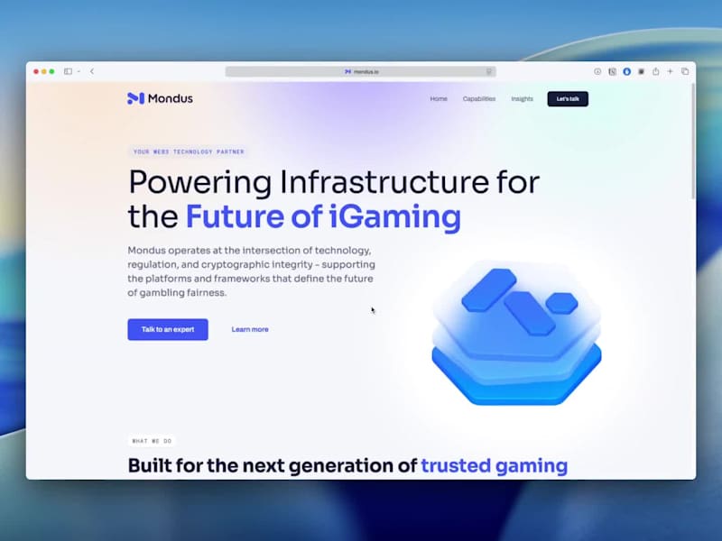 Cover image for Quick Website Design for Mondus