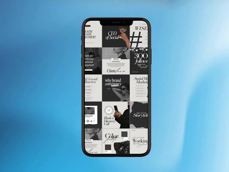 Cover image for Content & Feed Creation for Service-Based Brand