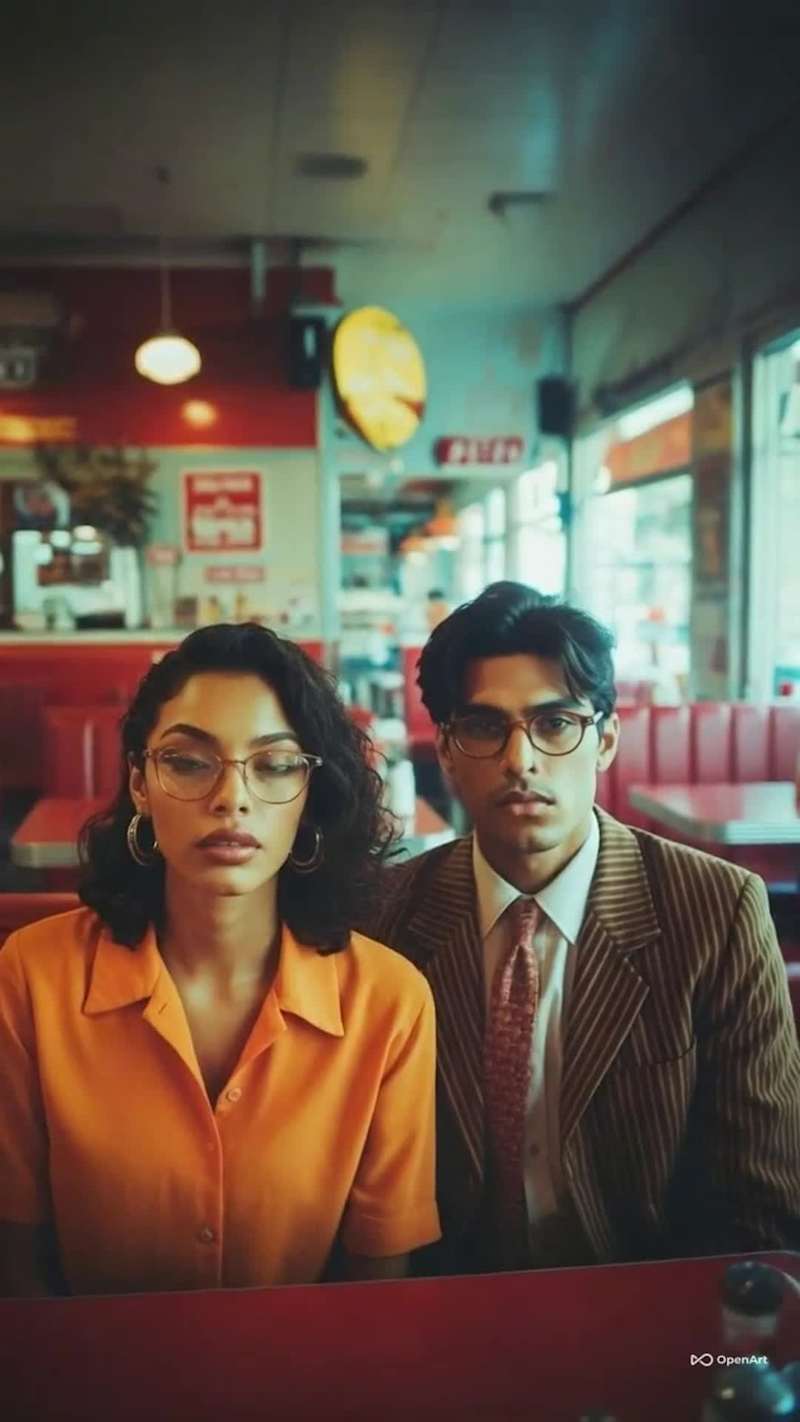 Cover image for Created this fun piece inspired by fashion films with the fo...