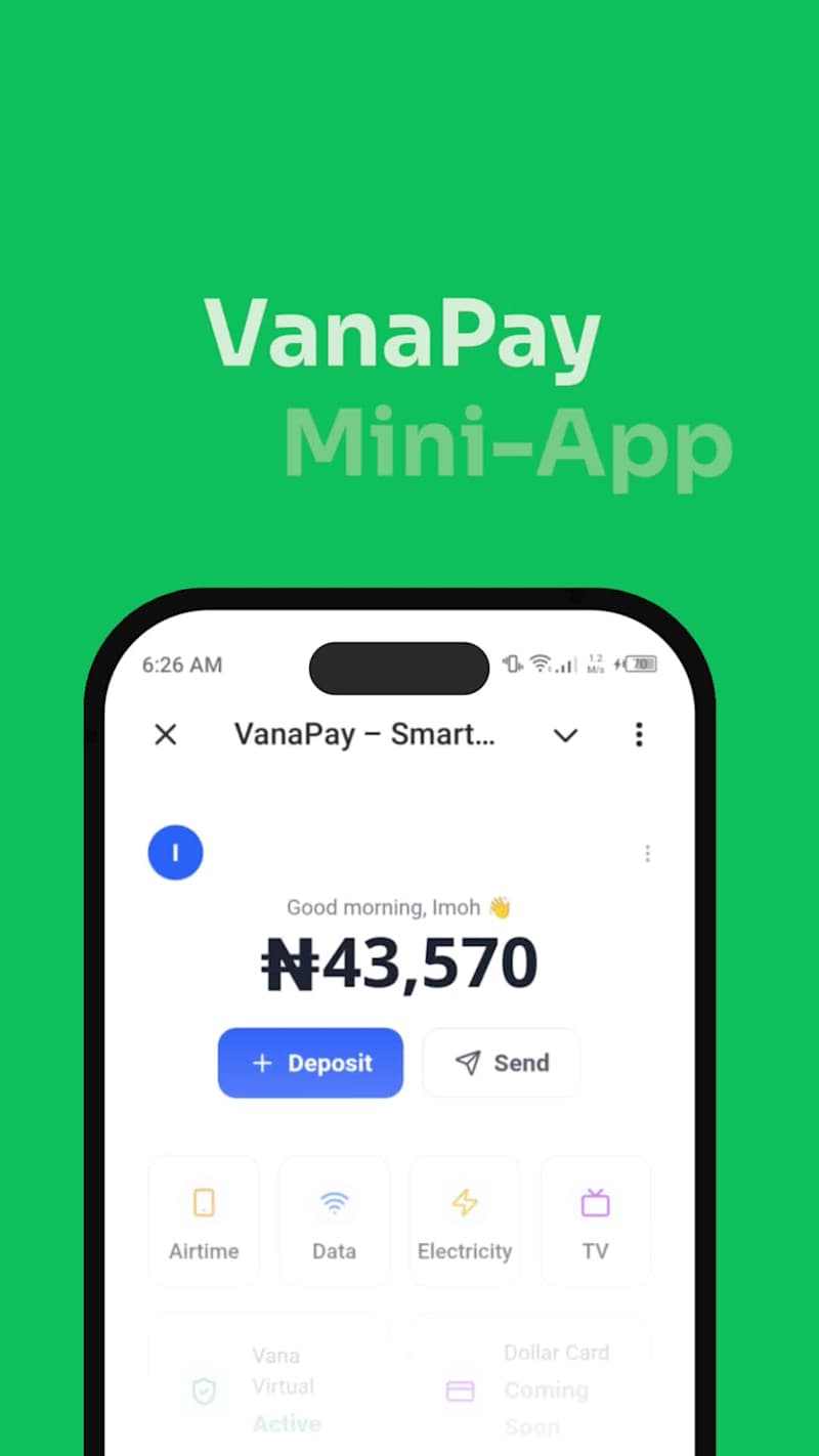 Cover image for Vanapay : Mini-app