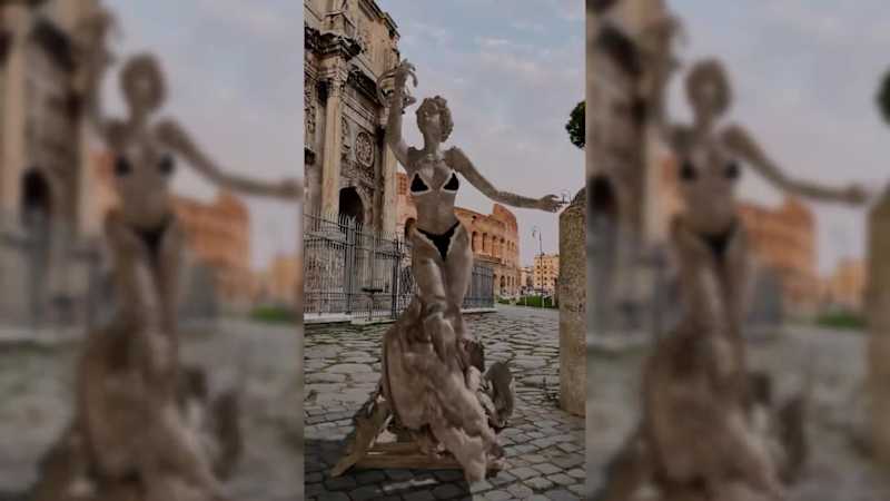 Cover image for CGI FOOH Fashion Reveal – Statue Comes to Life