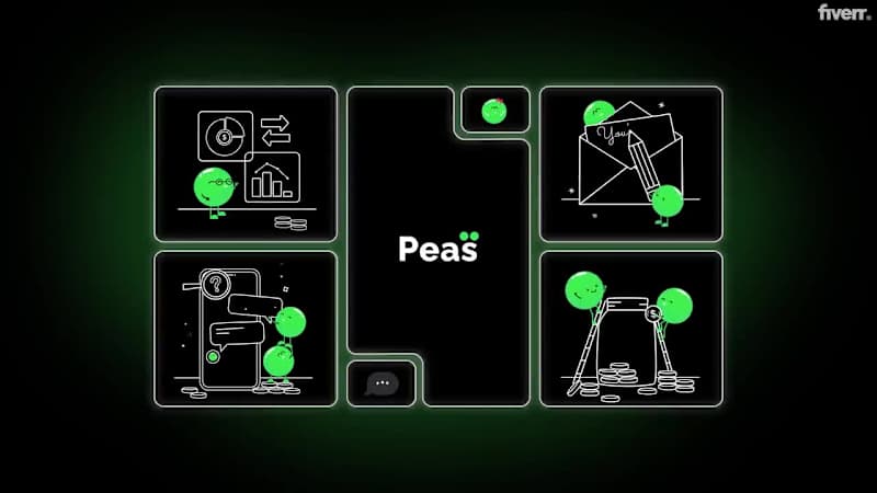 Cover image for Character Animations for "Peas Technology"
