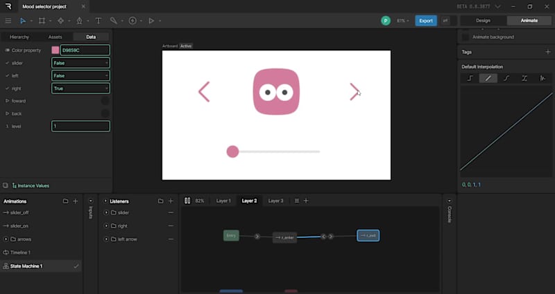 Cover image for My entry for the Rive Challenge It was a challenge due to my...