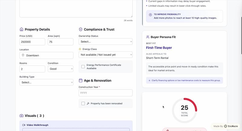 Cover image for Listing Readiness Score: a micro-SaaS for pre-publishing rea...