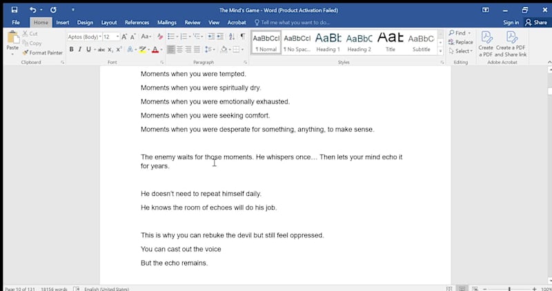 Cover image for Editing can be a lot