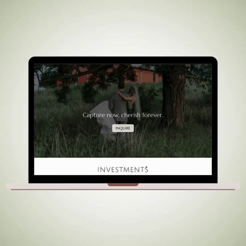 Cover image for CrystalsPhoto – Warm, Story-Driven Photography Website