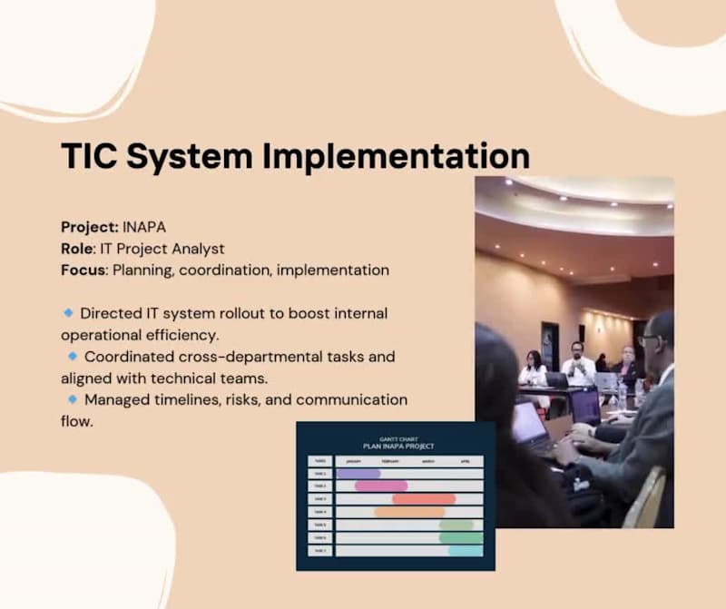 Cover image for TIC System Implementation – INAPA