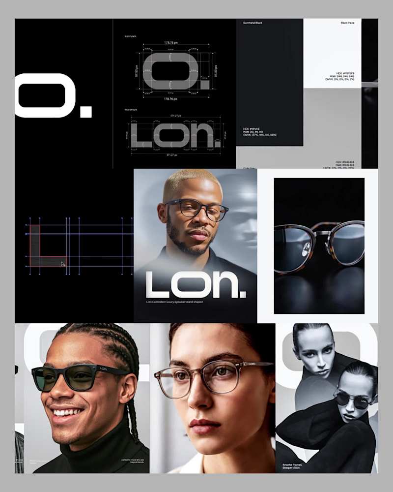 Cover image for Brand Identity for Lon Eyewear