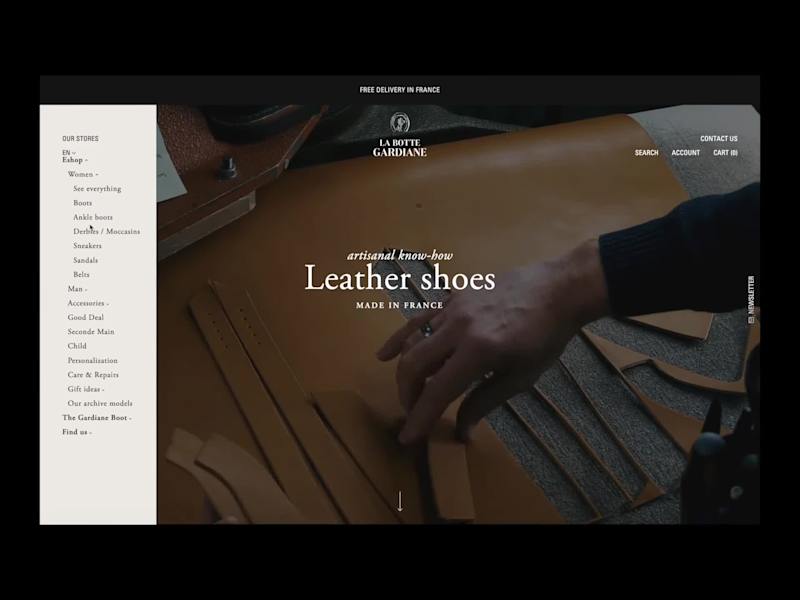 Cover image for La Botte Gardiane Online Store Redesign