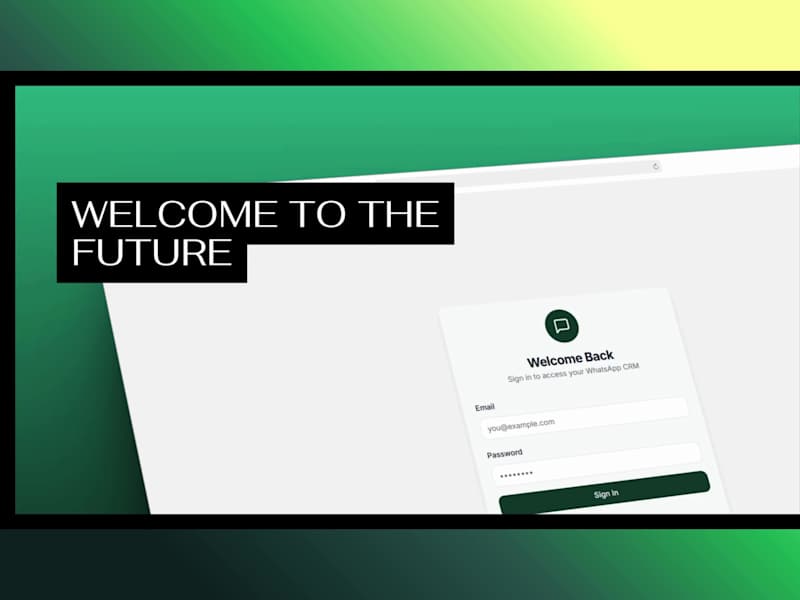Cover image for AI-Powered WhatsApp CRM Development