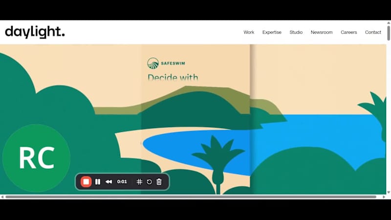 Cover image for I designed and developed the Daylight website using Webflow,...