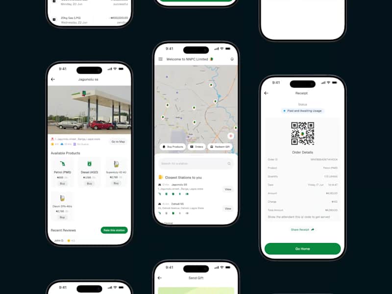 Cover image for NNPC Fuel App Redesign Project