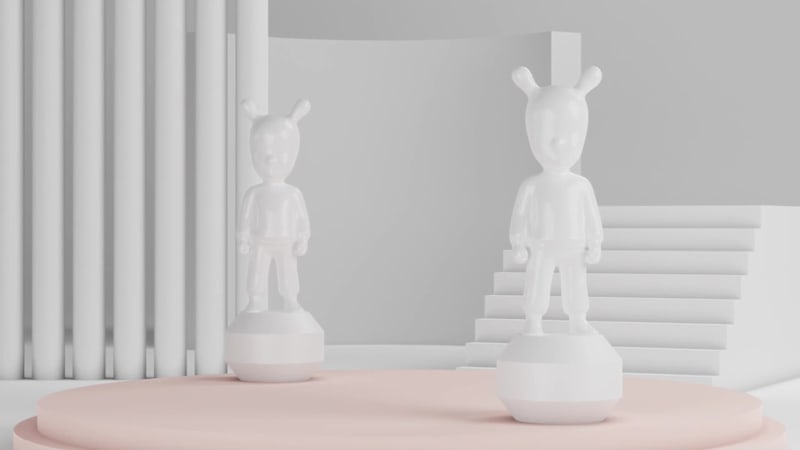 Cover image for THE GUEST PINK I LLADRÓ WEB ANIMATION