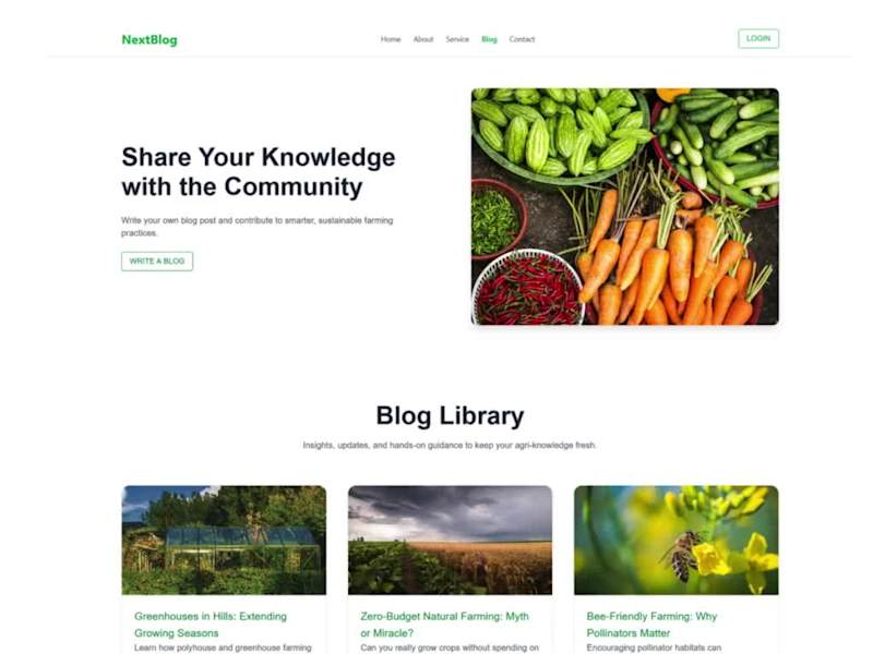 Cover image for Full Stack Blog App in Next.js