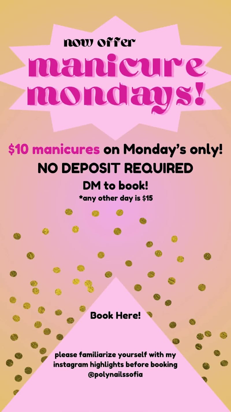 Cover image for (Manicure Monday) Social Media Ad