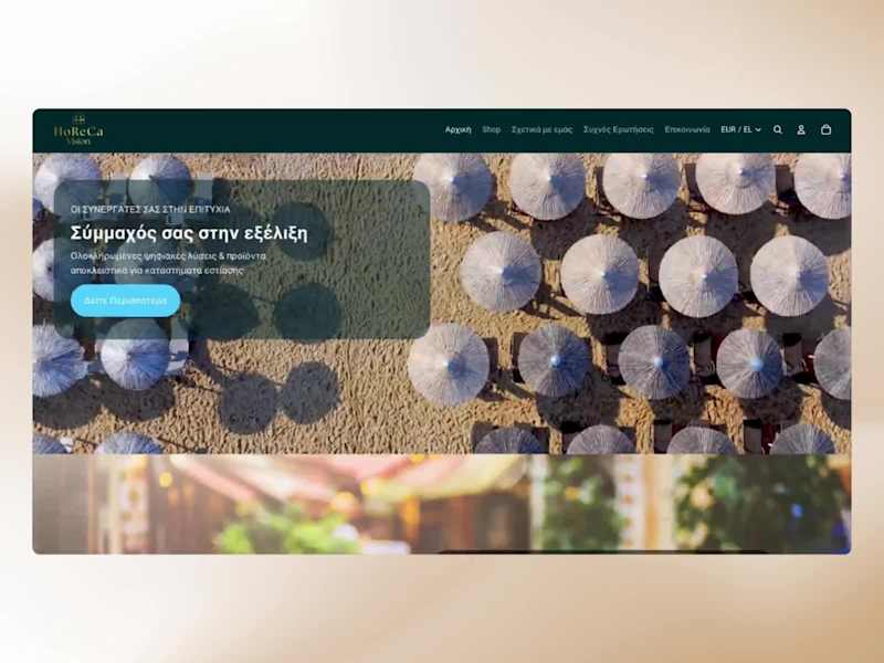 Cover image for Conversion-focused Shopify store for hospitality professionals