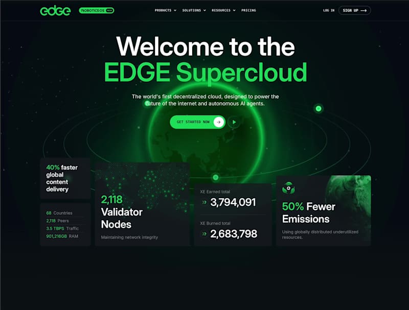 Cover image for Edge Network • Rich Layouts • Advanced Interactions 