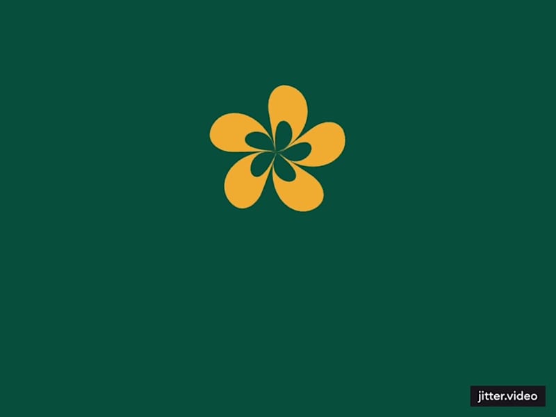 Cover image for Logo animation made in Jitter for my Framer template project...