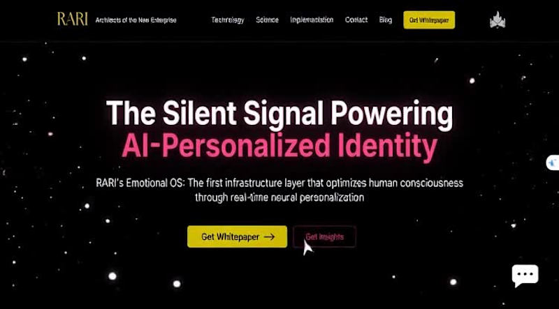 Cover image for RARI Homepage Copywriting & Strategic Messaging