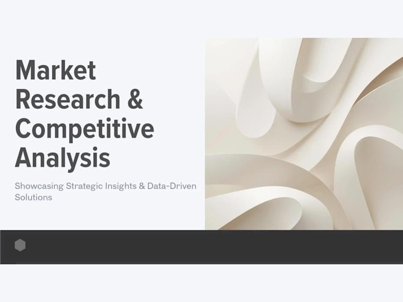 Cover image for Conducted strategic business research analyzing