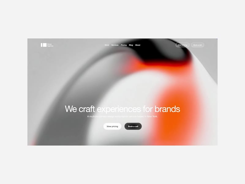 Cover image for Animated hero section