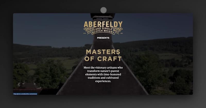 Cover image for Earlier this year, I created a website for Aberfeldy in part...