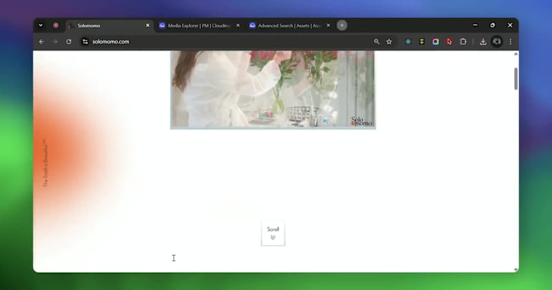 Cover image for Landing Page for Solomomo