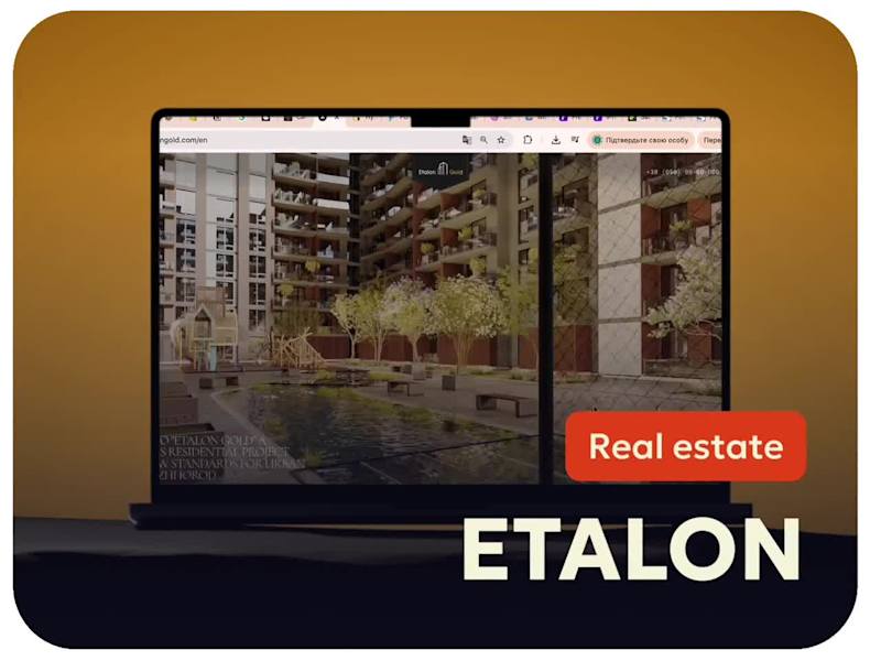 Cover image for Etalon Gold | Next.js & NestJS Real-Estate Landing Platform