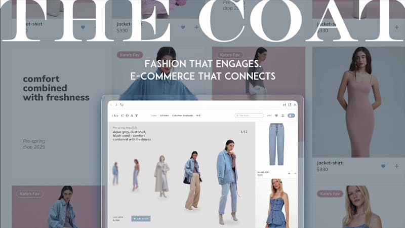 Cover image for Digital Runway: Fashion Lookbook E-Commerce