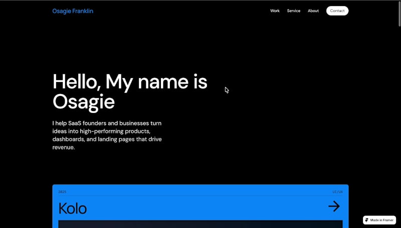 Cover image for My Portfolio Design